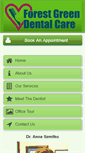 Mobile Screenshot of forestgreendentalcare.com